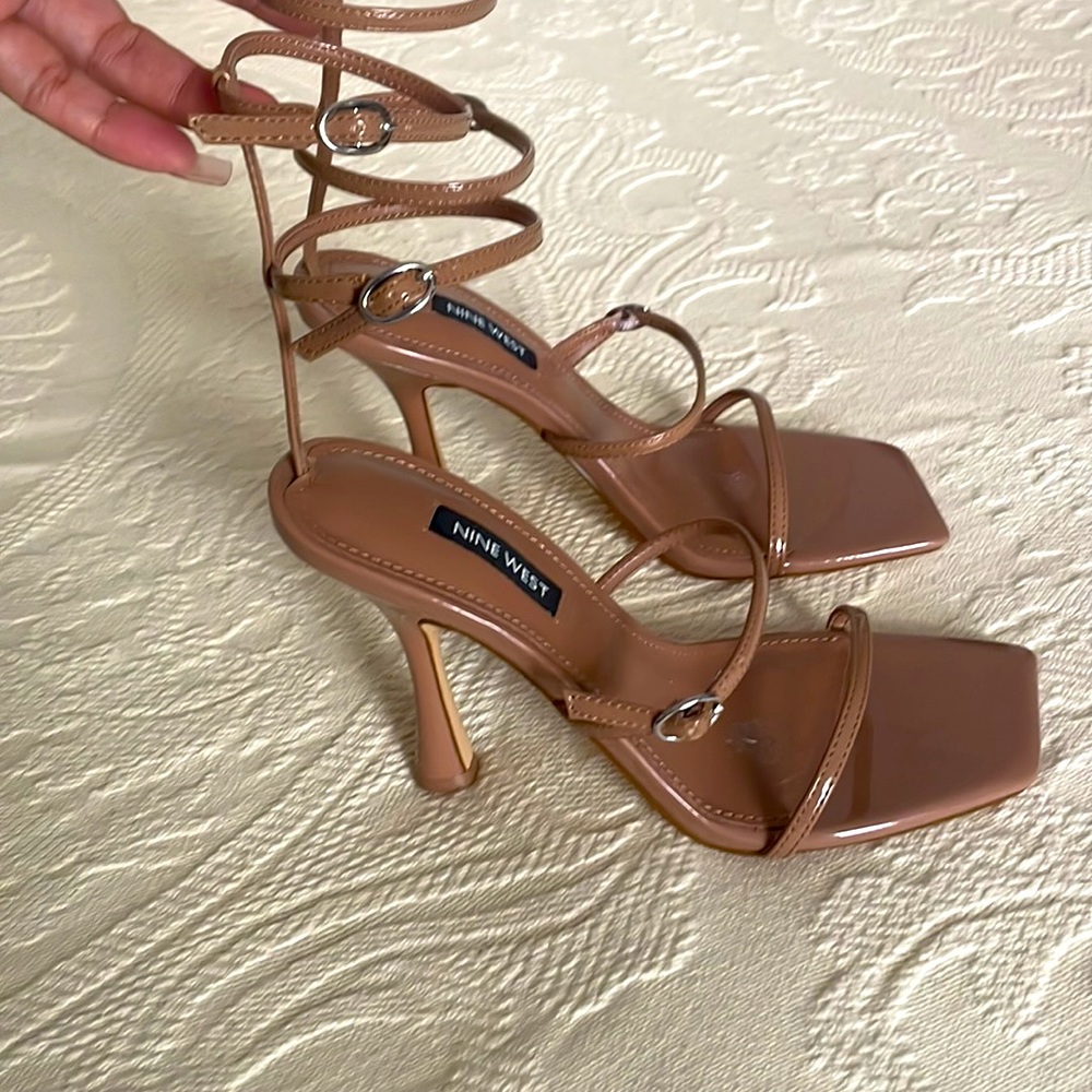 Nine West nude heels
